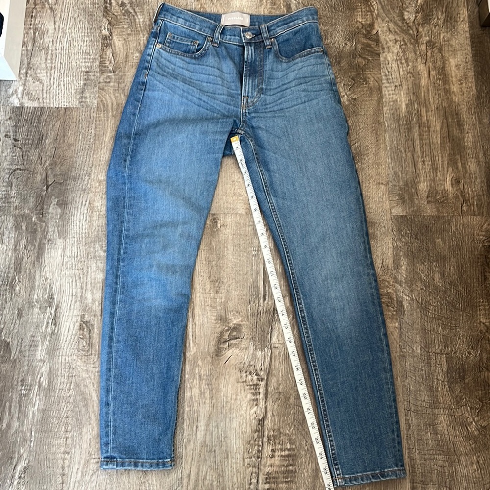 Everlane high waisted cheeky jeans